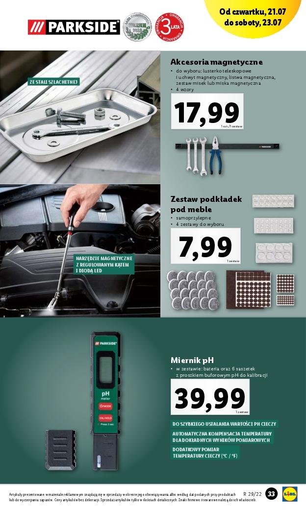 Gazetka promocyjna Lidl str. 33