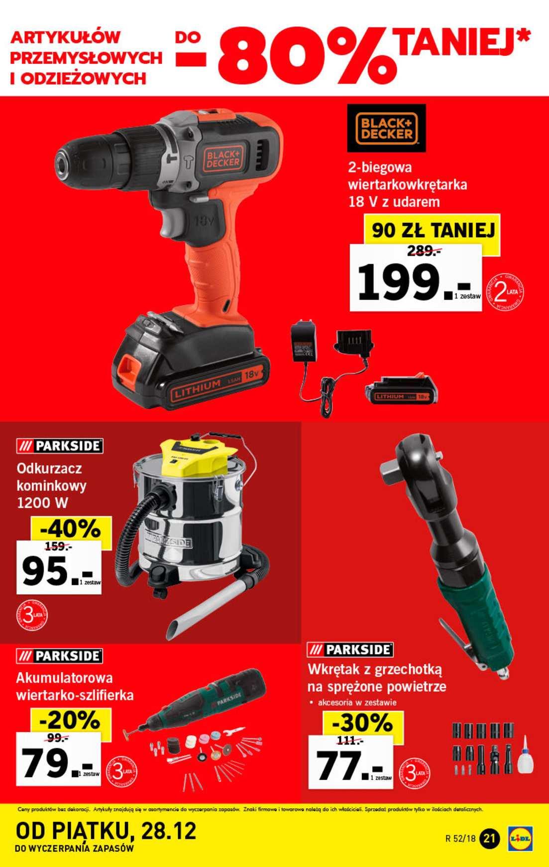 Gazetka promocyjna Lidl str. 21