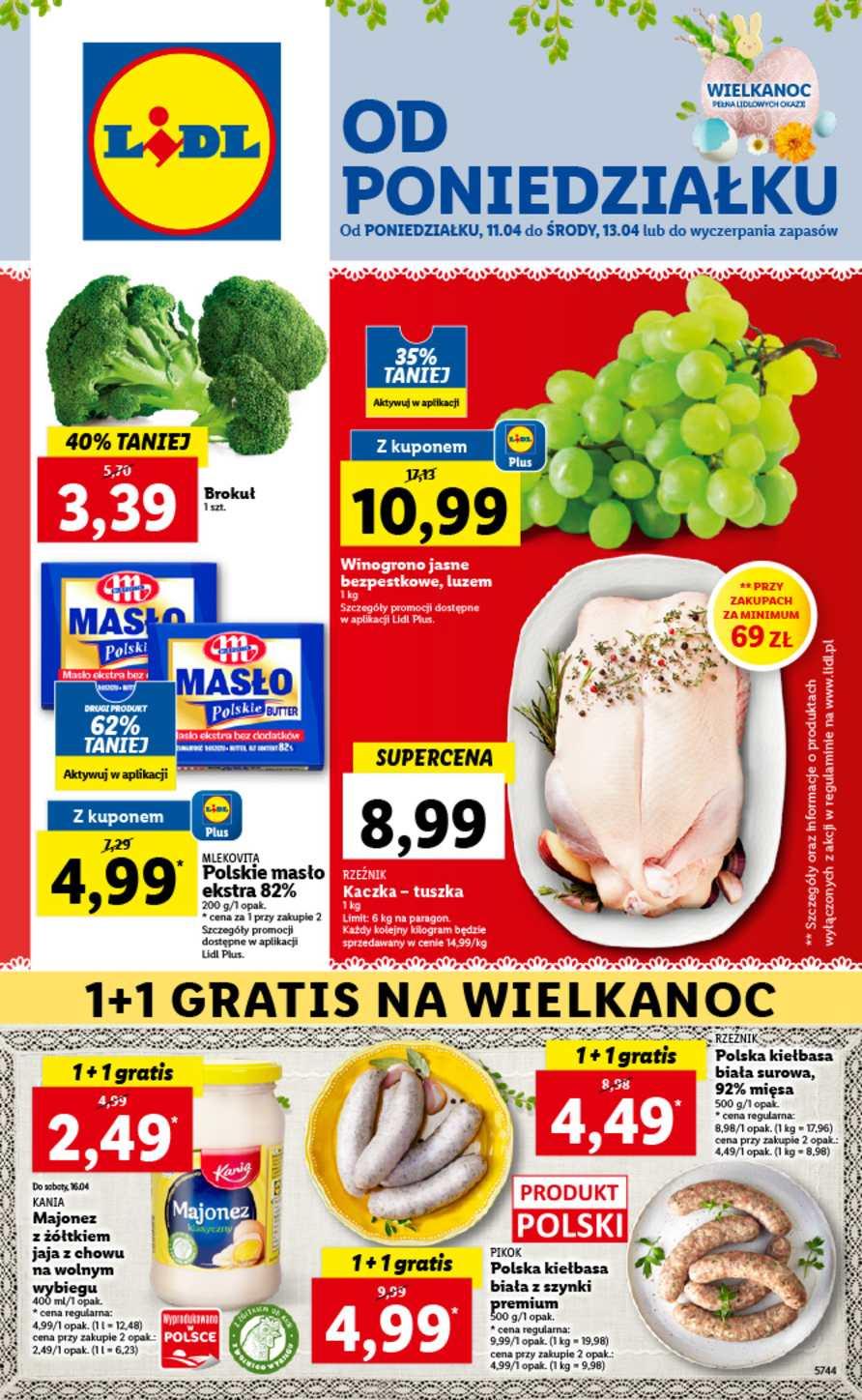 Gazetka promocyjna Lidl str. 1