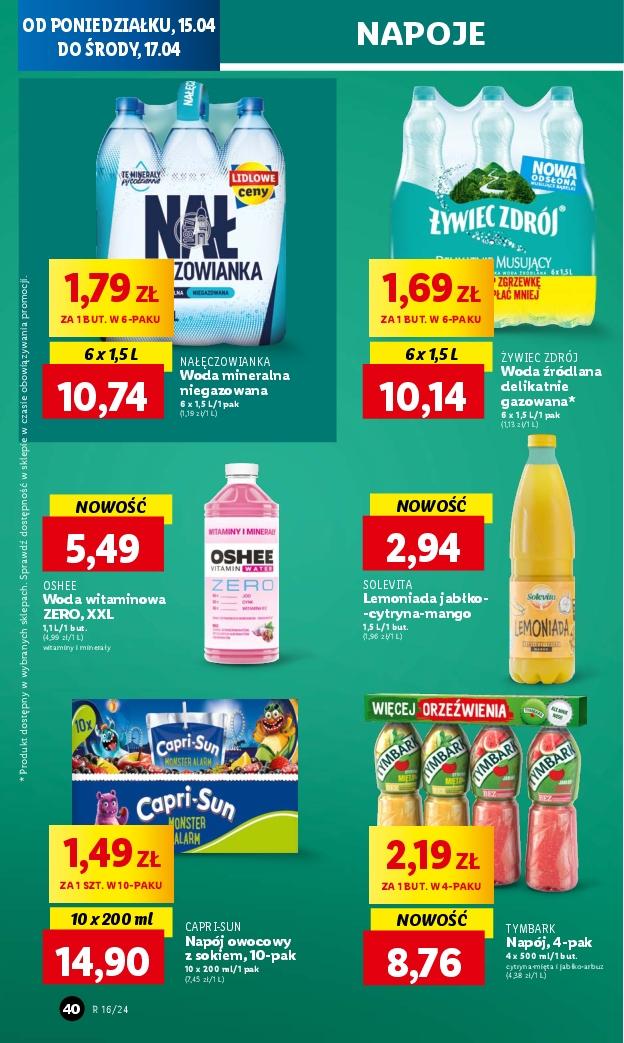 Gazetka promocyjna Lidl str. 40