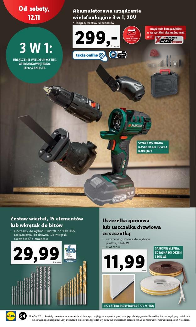 Gazetka promocyjna Lidl str. 54