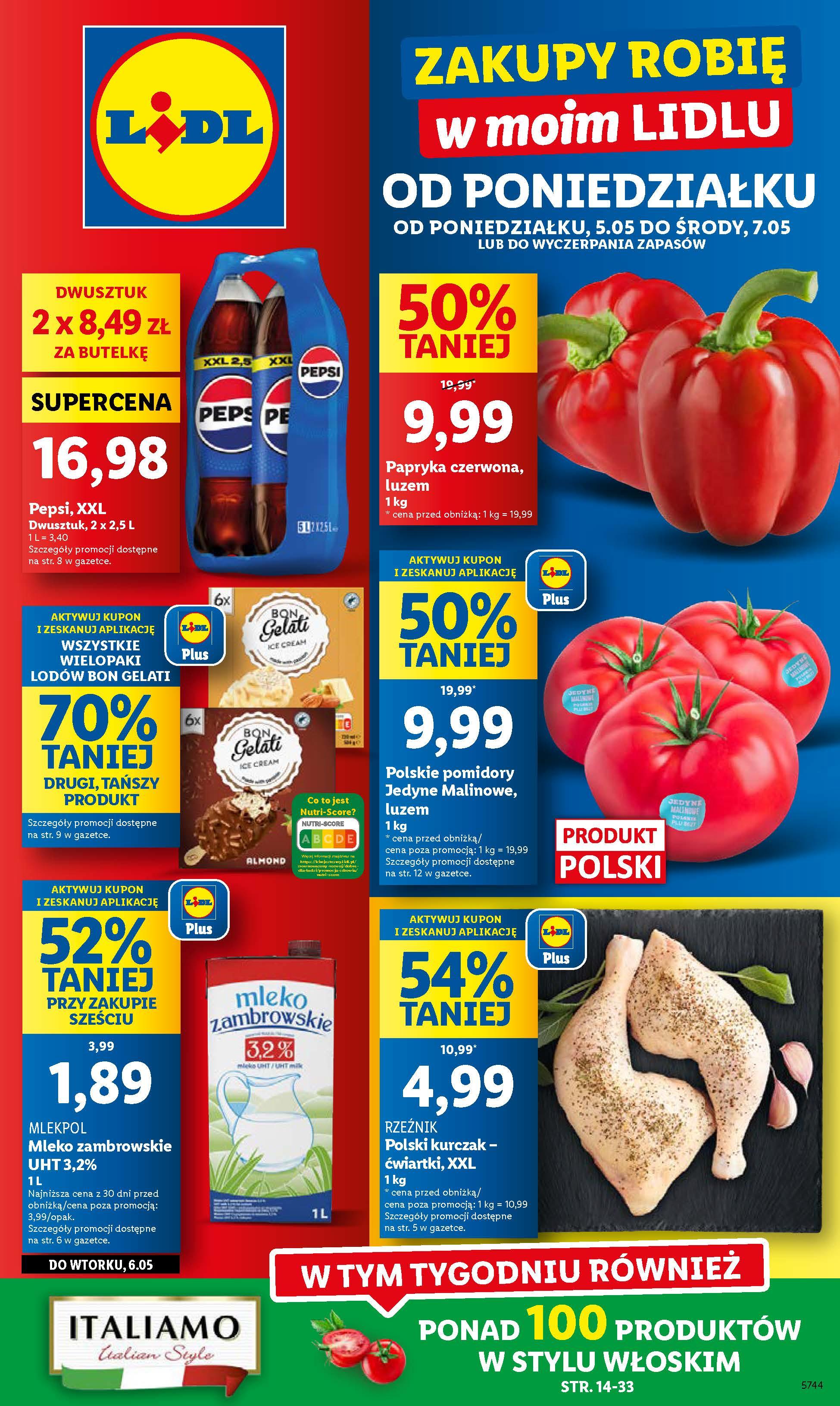 Gazetka promocyjna Lidl str. 1