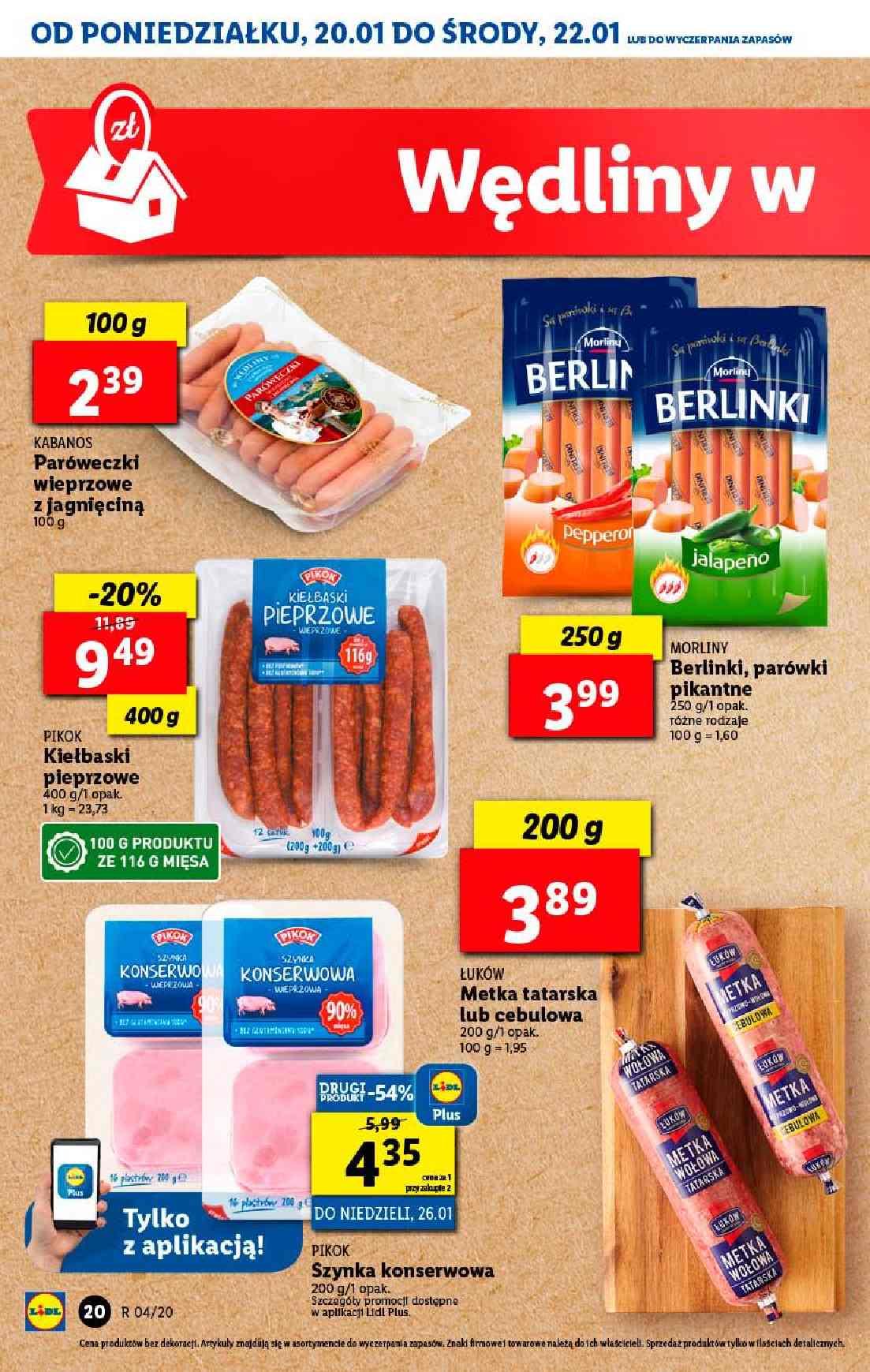 Gazetka promocyjna Lidl str. 20
