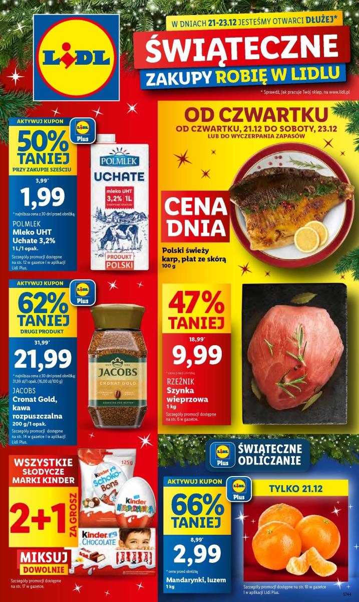 Gazetka promocyjna Lidl str. 1