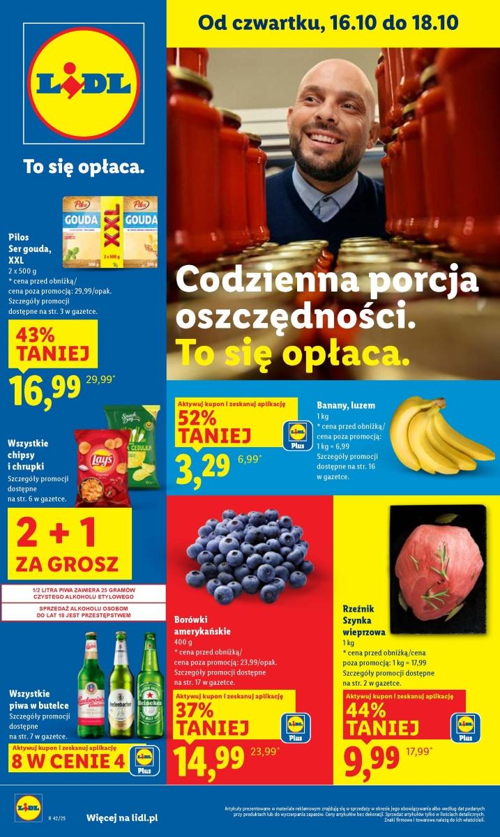 Gazetka promocyjna Lidl str. 1