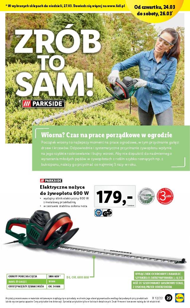 Gazetka promocyjna Lidl str. 23