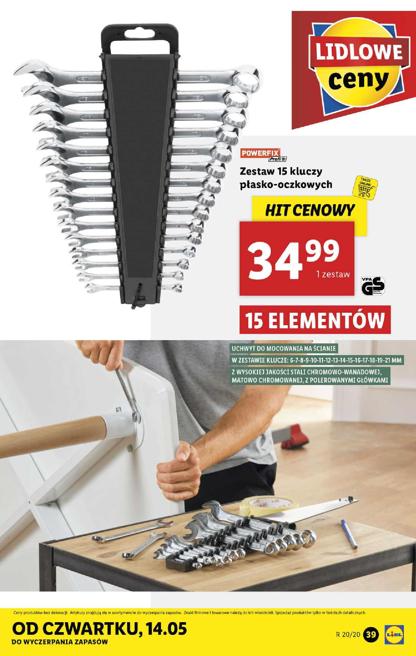 Gazetka promocyjna Lidl str. 39