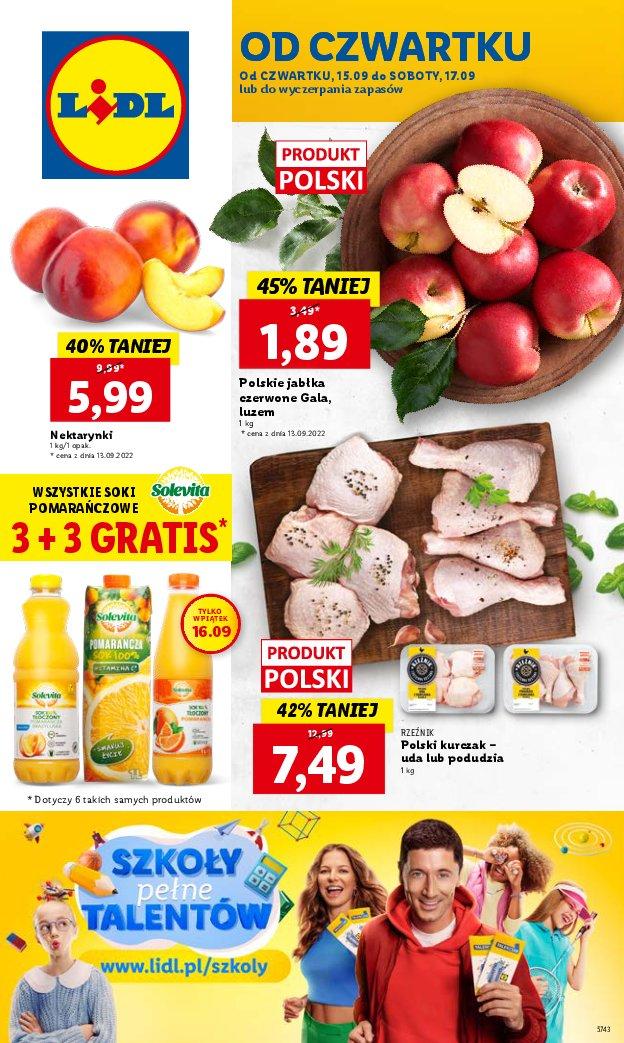 Gazetka promocyjna Lidl str. 1
