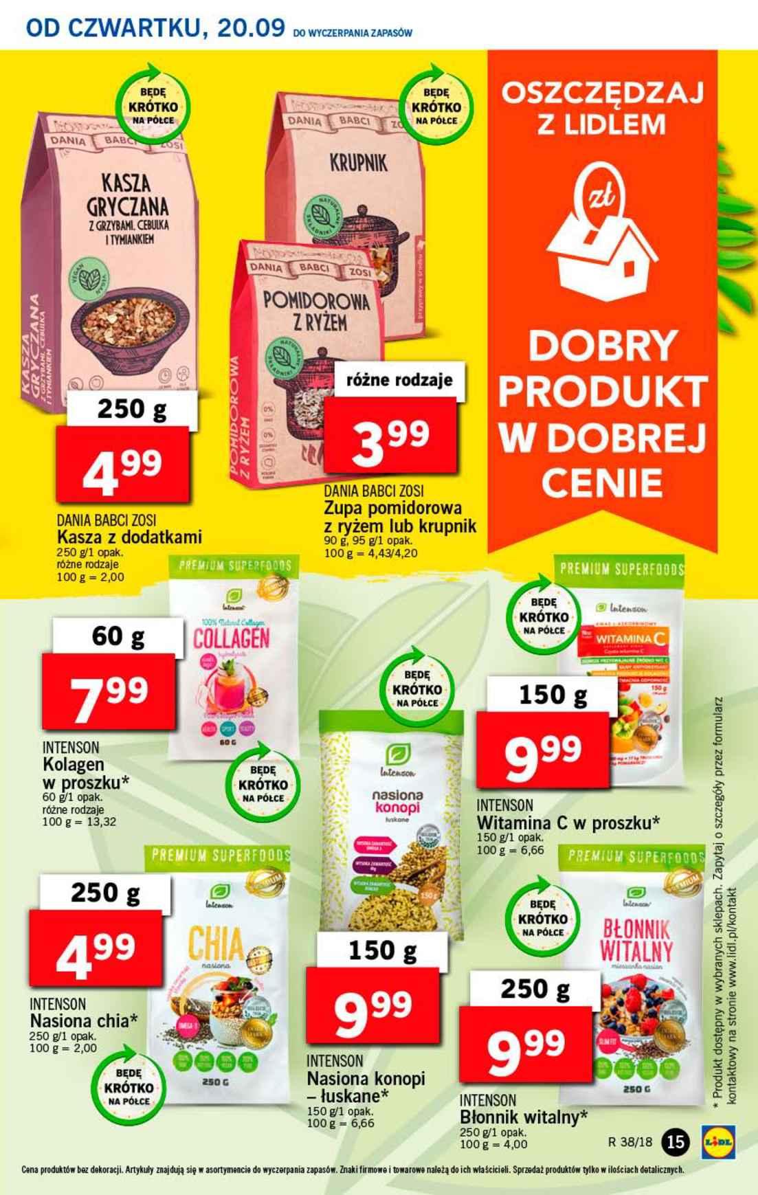 Gazetka promocyjna Lidl str. 15