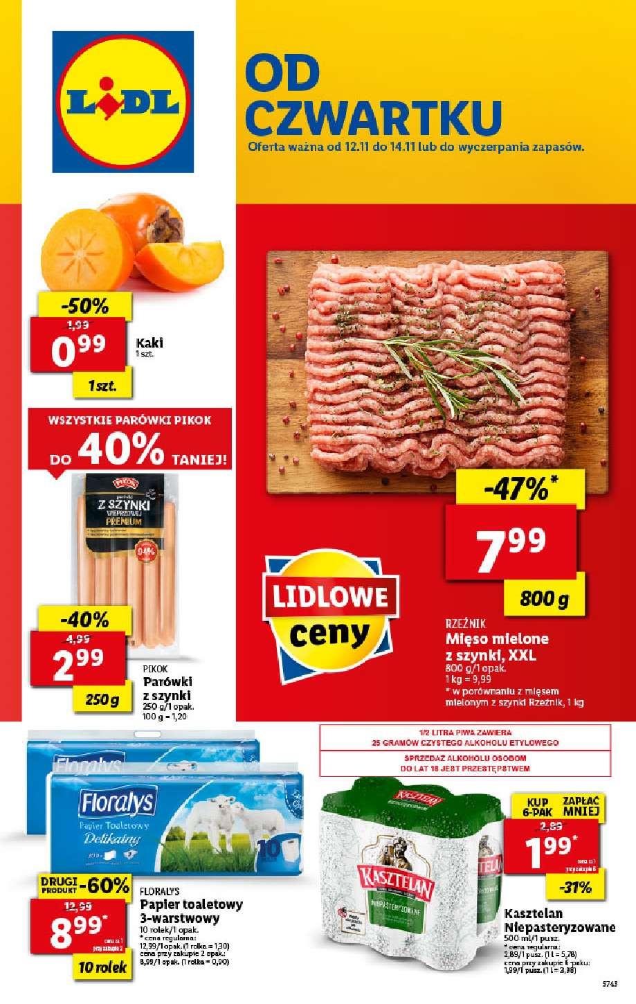 Gazetka promocyjna Lidl str. 1