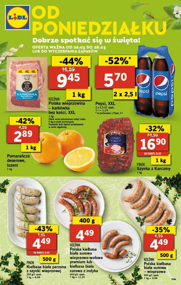 Gazetka promocyjna Lidl str. 1