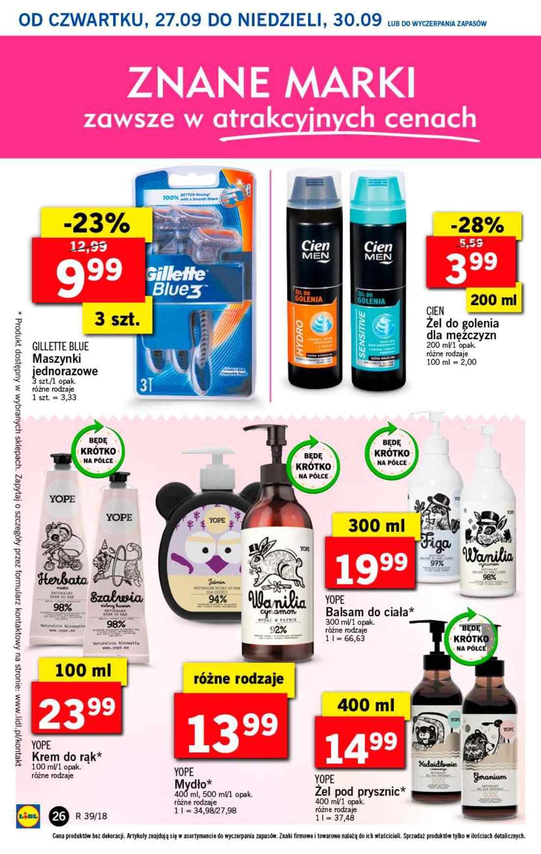Gazetka promocyjna Lidl str. 26
