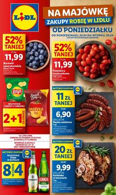 Lidl od poniedziałku
