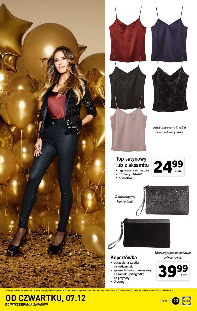 Gazetka promocyjna Lidl str. 23