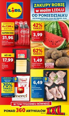 Lidl od poniedziałku