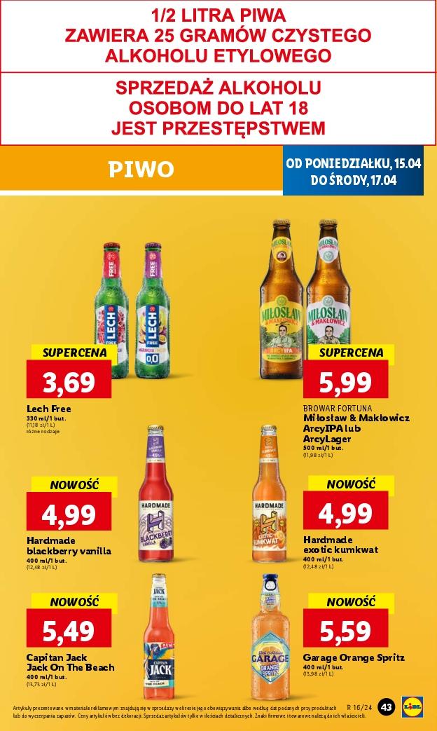 Gazetka promocyjna Lidl str. 43
