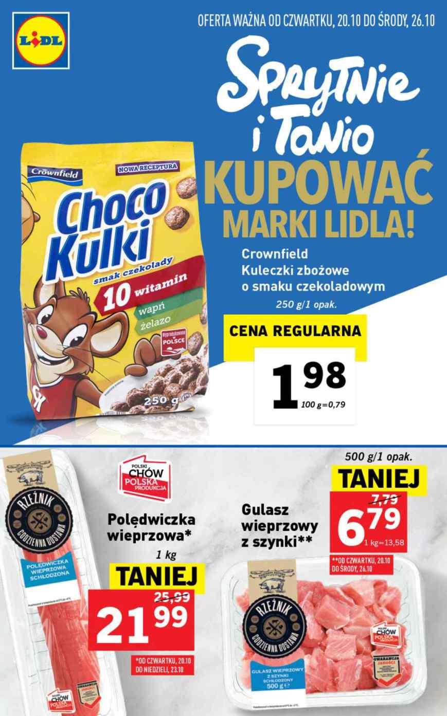 Gazetka promocyjna Lidl str. 1