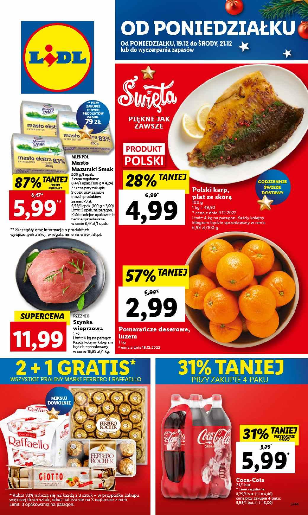 Gazetka promocyjna Lidl str. 1