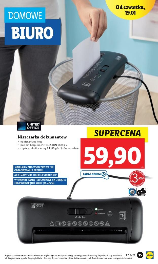 Gazetka promocyjna Lidl str. 15