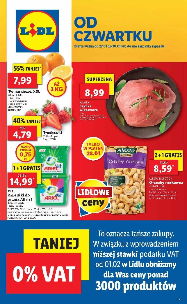 Gazetka promocyjna Lidl str. 1