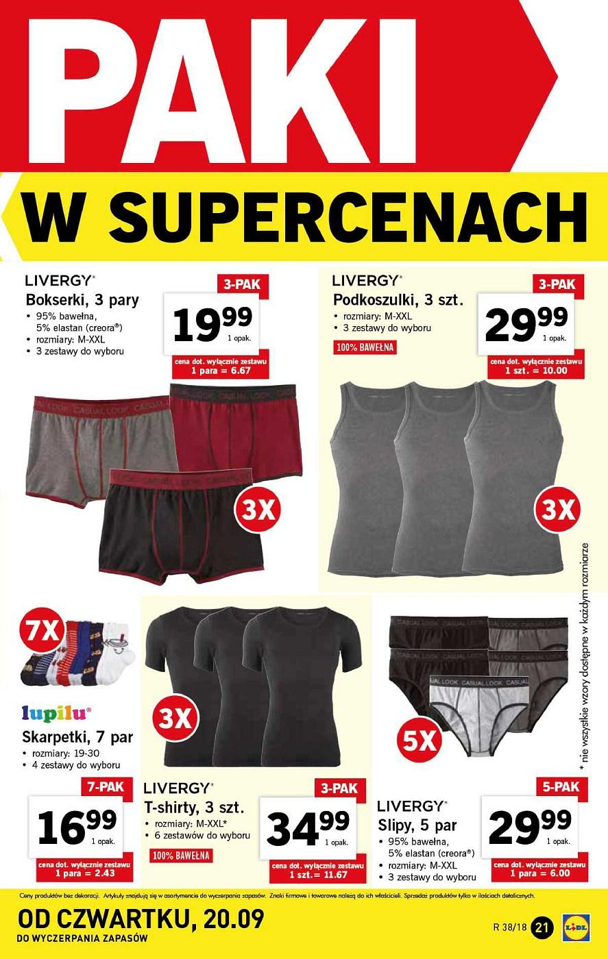 Gazetka promocyjna Lidl str. 21