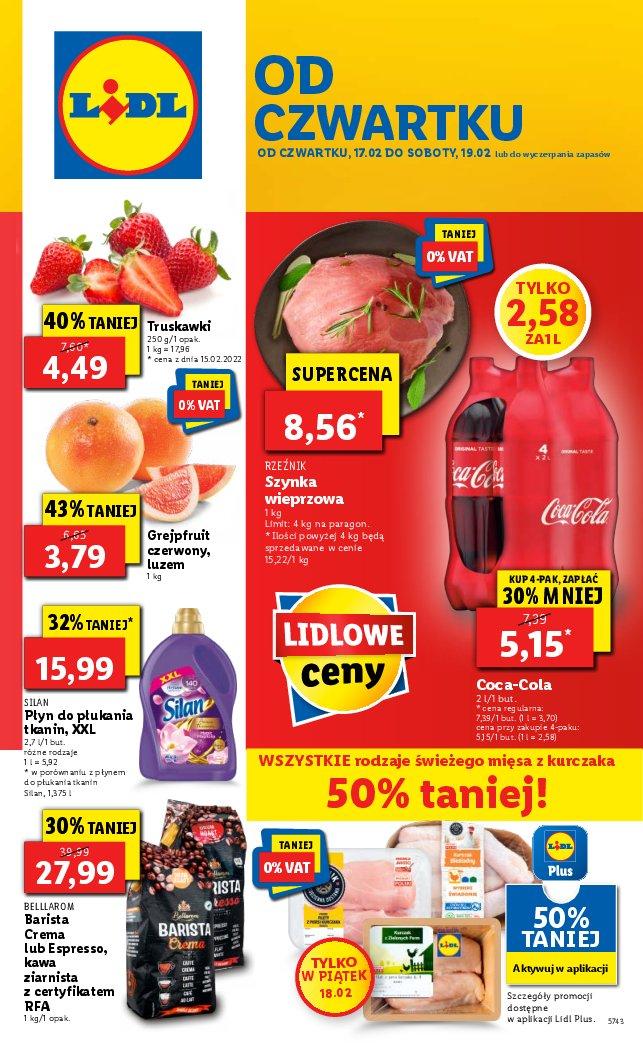 Gazetka promocyjna Lidl str. 1