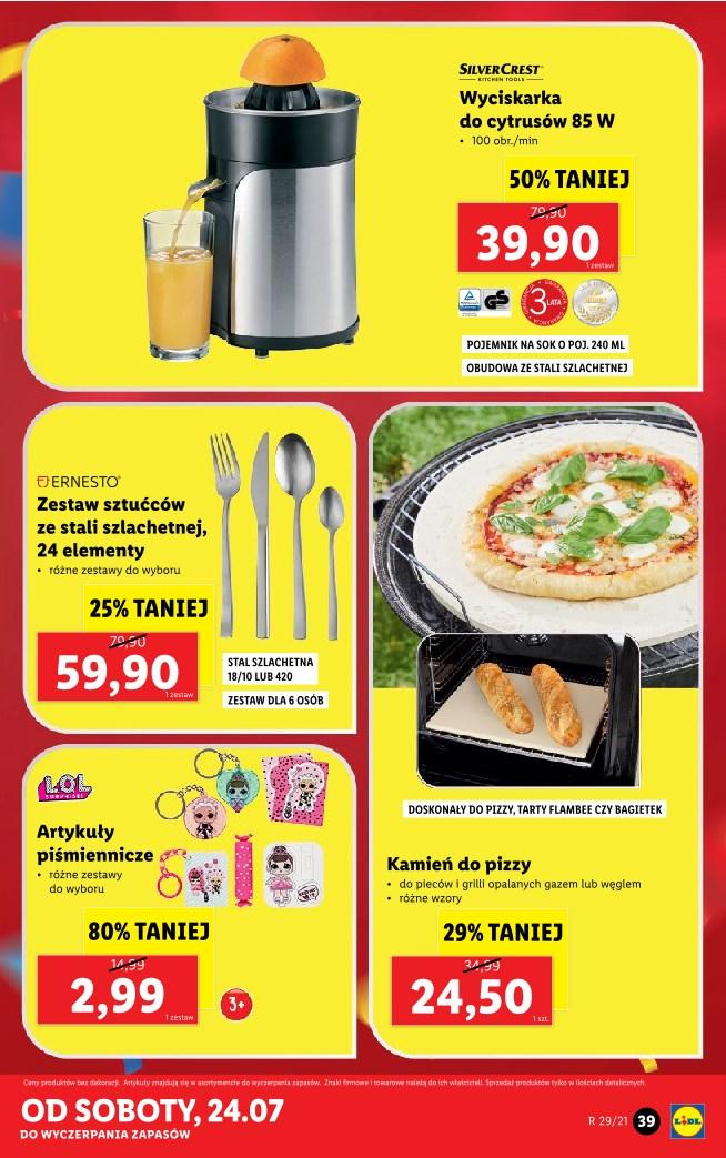 Gazetka promocyjna Lidl str. 39