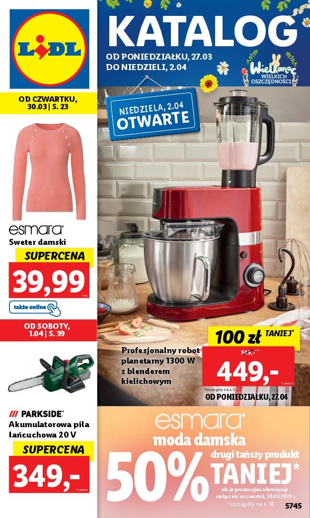 Gazetka promocyjna Lidl str. 1