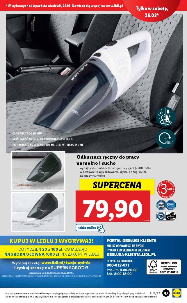 Gazetka promocyjna Lidl str. 47