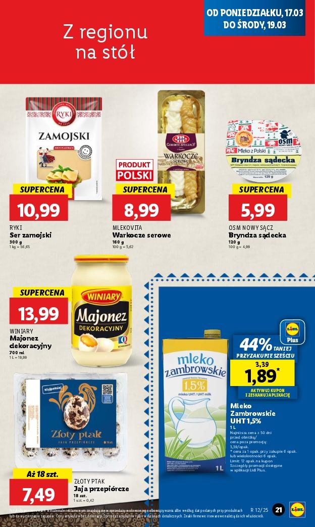 Gazetka promocyjna Lidl str. 21