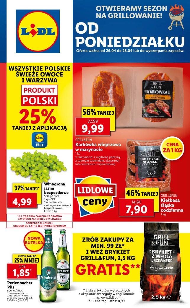 Gazetka promocyjna Lidl str. 1