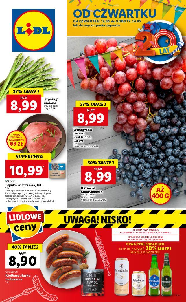 Gazetka promocyjna Lidl str. 1