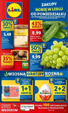 Lidl od poniedziałku