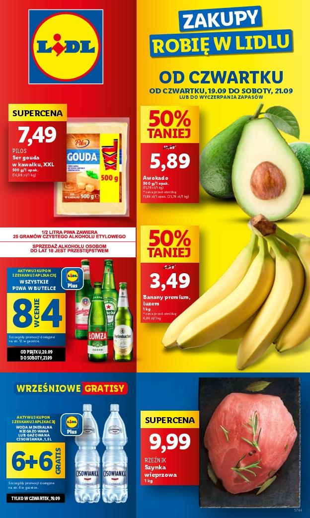 Gazetka promocyjna Lidl str. 1