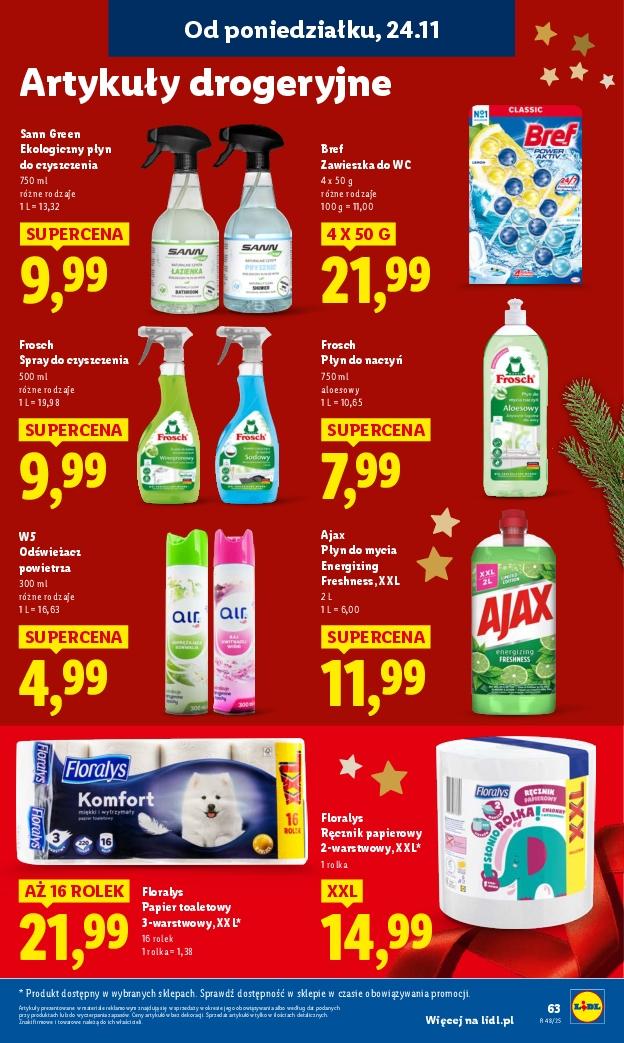Gazetka promocyjna Lidl str. 63