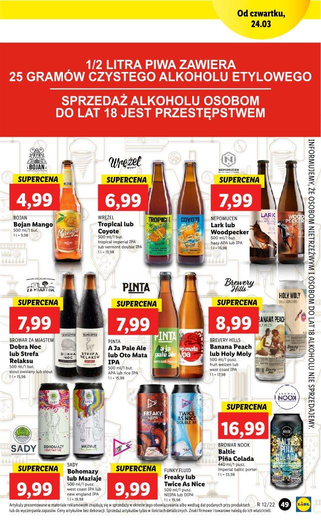 Gazetka promocyjna Lidl str. 49