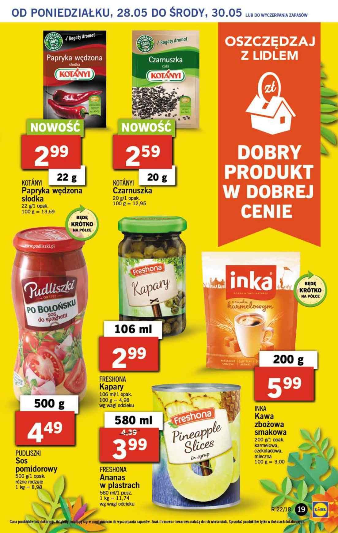 Gazetka promocyjna Lidl str. 19