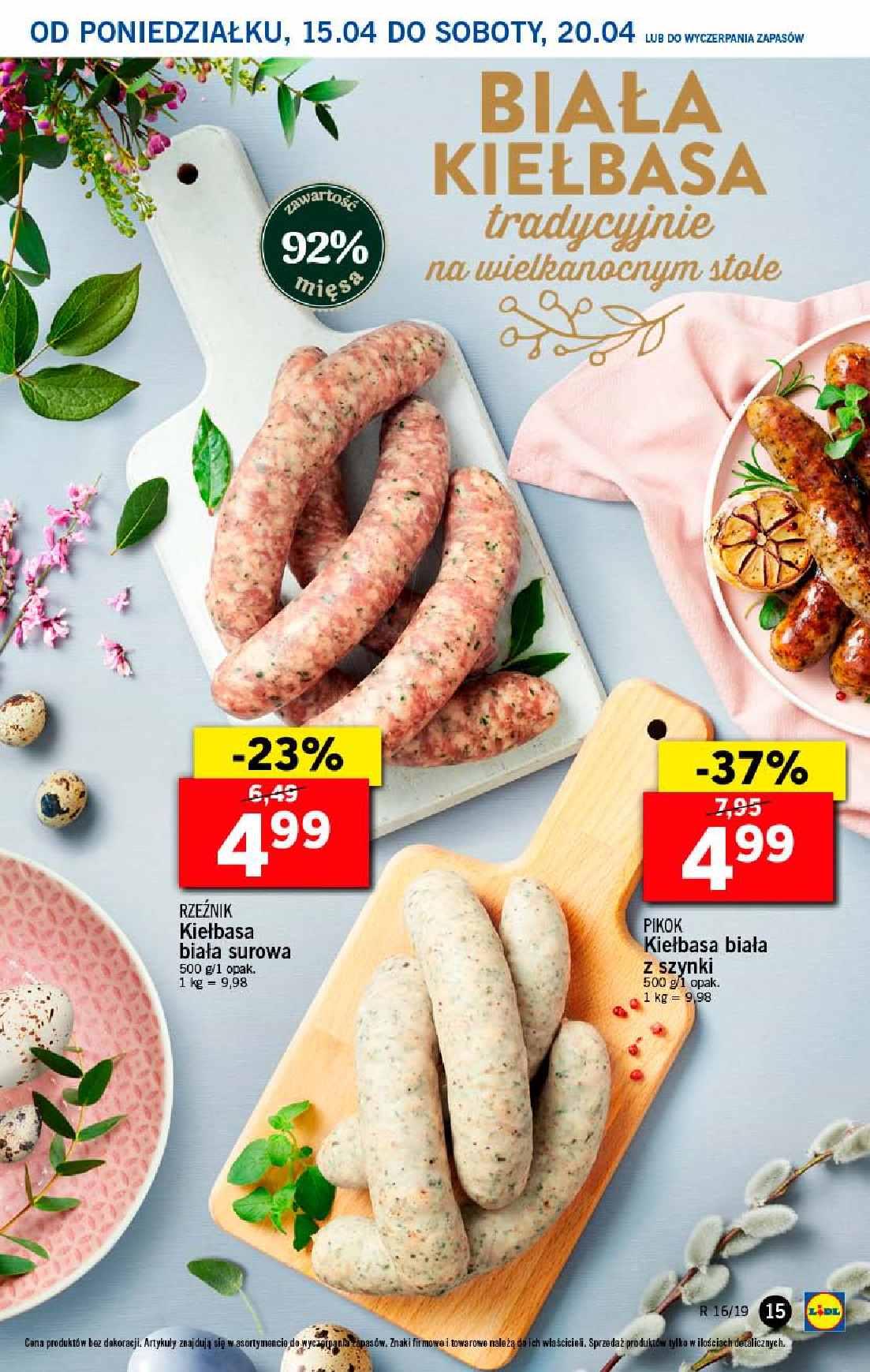Gazetka promocyjna Lidl str. 15