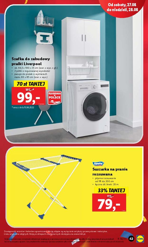 Gazetka promocyjna Lidl str. 43