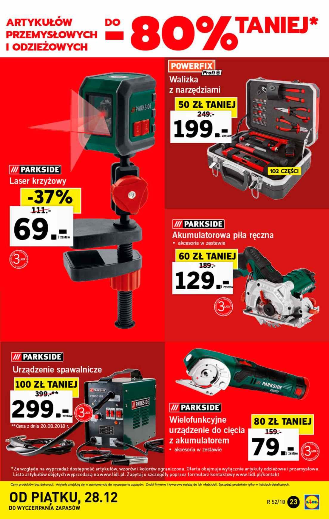 Gazetka promocyjna Lidl str. 23