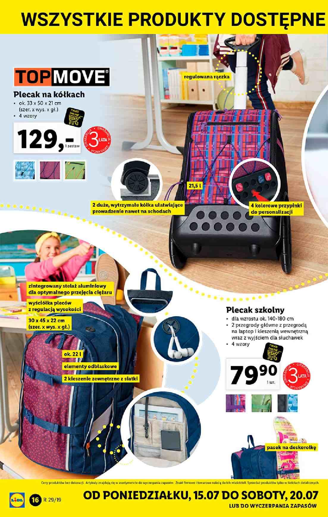 Gazetka promocyjna Lidl str. 16