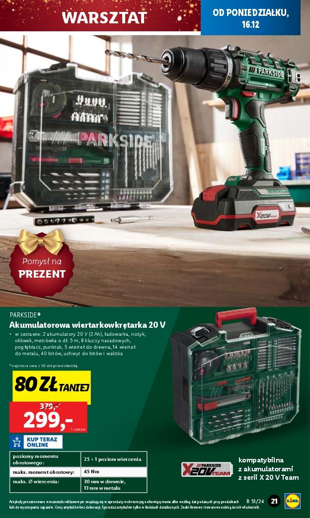 Gazetka promocyjna Lidl str. 21