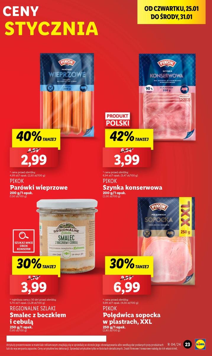 Gazetka promocyjna Lidl str. 23