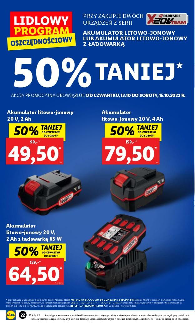 Gazetka promocyjna Lidl str. 22