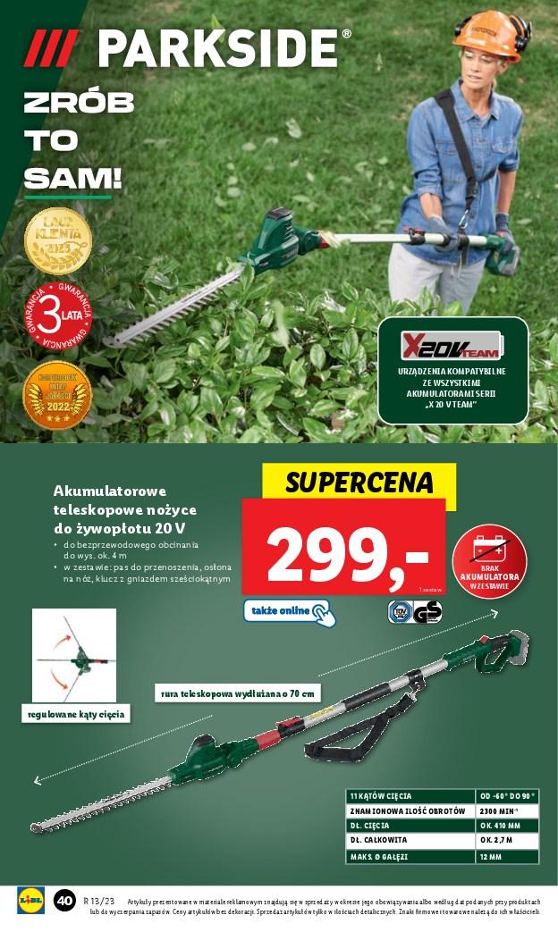 Gazetka promocyjna Lidl str. 40