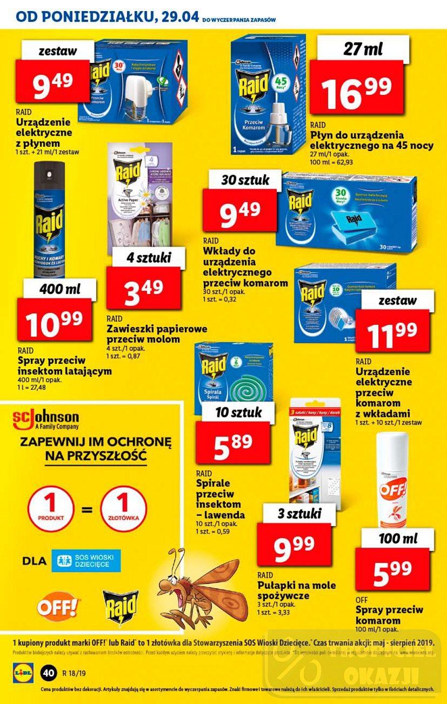 Gazetka promocyjna Lidl str. 40