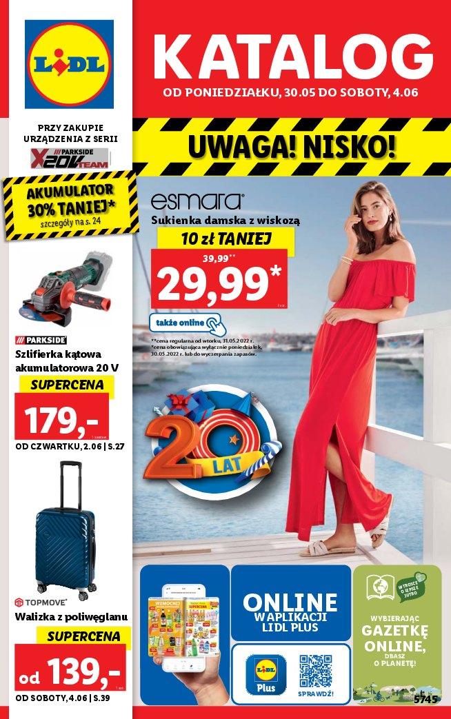 Gazetka promocyjna Lidl str. 1