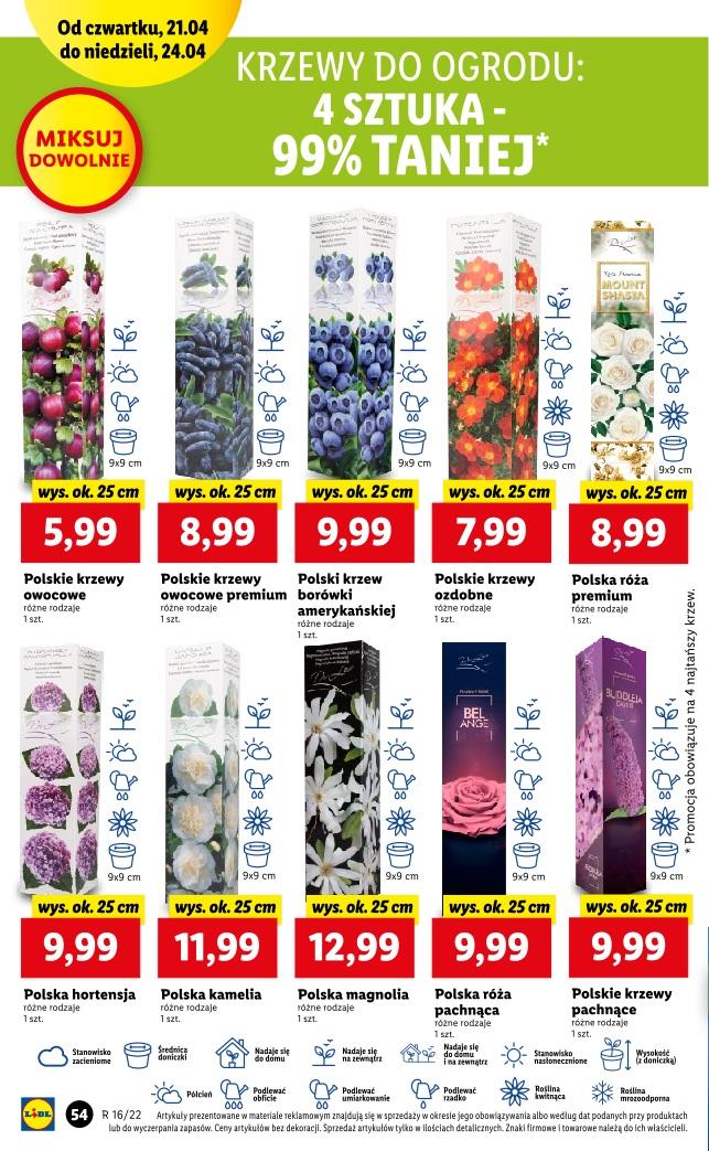 Gazetka promocyjna Lidl str. 54