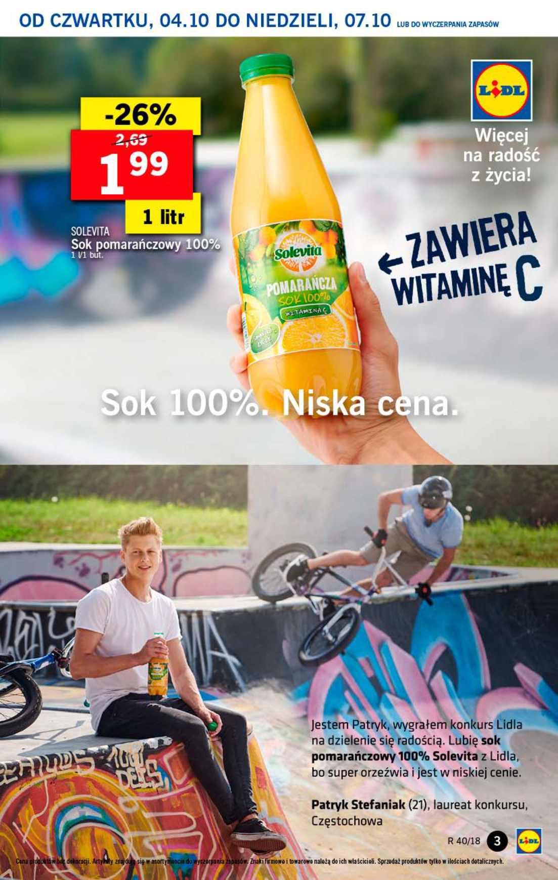 Gazetka promocyjna Lidl str. 3