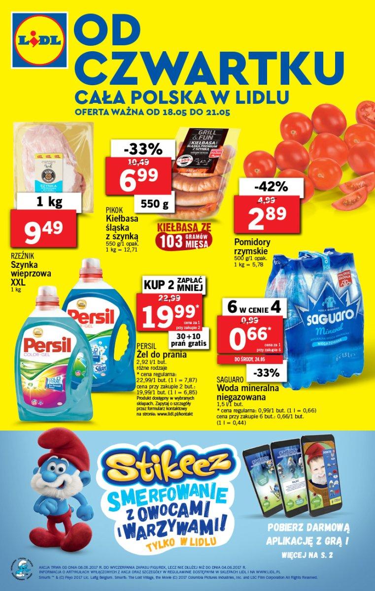 Gazetka promocyjna Lidl str. 1